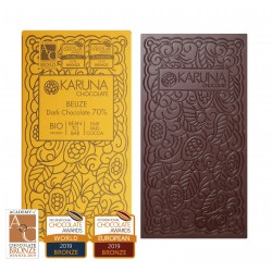 ORGANIC SINGLE ORIGIN DARK CHOCOLATE 70% – Fast dried from Belize