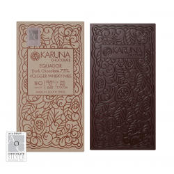 VOLGGER WHISKY NIBS ORGANIC ECUADOR DARK CHOCOLATE 75%
