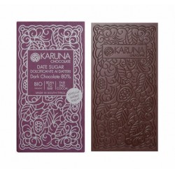 ORGANIC DARK CHOCOLATE 80% DATE SUGAR