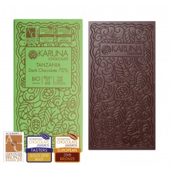 ORGANIC SINGLE ORIGIN DARK CHOCOLATE 70% – Tanzania